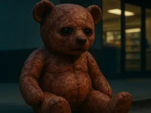 'Human Skin' Teddy Bear Found Outside Store Sparks Panic