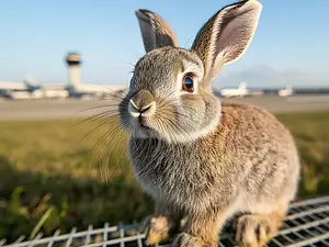 Rabbit On Runway Sends A United® Jet Into Crisis