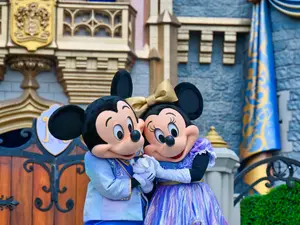 The Real-Life Fairytale Of Mickey And Minnie